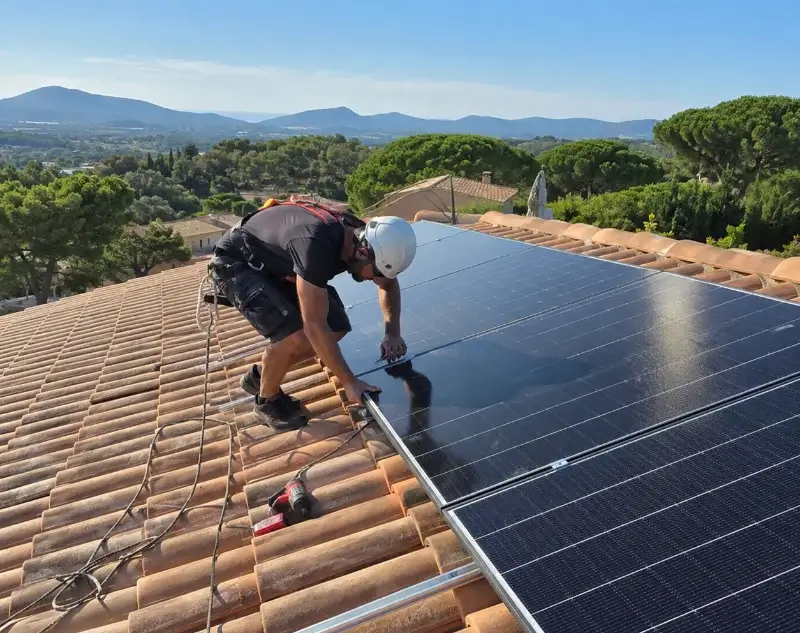 Installateur panneaux solaires Régnié-Durette — pose photovoltaïque sur toiture